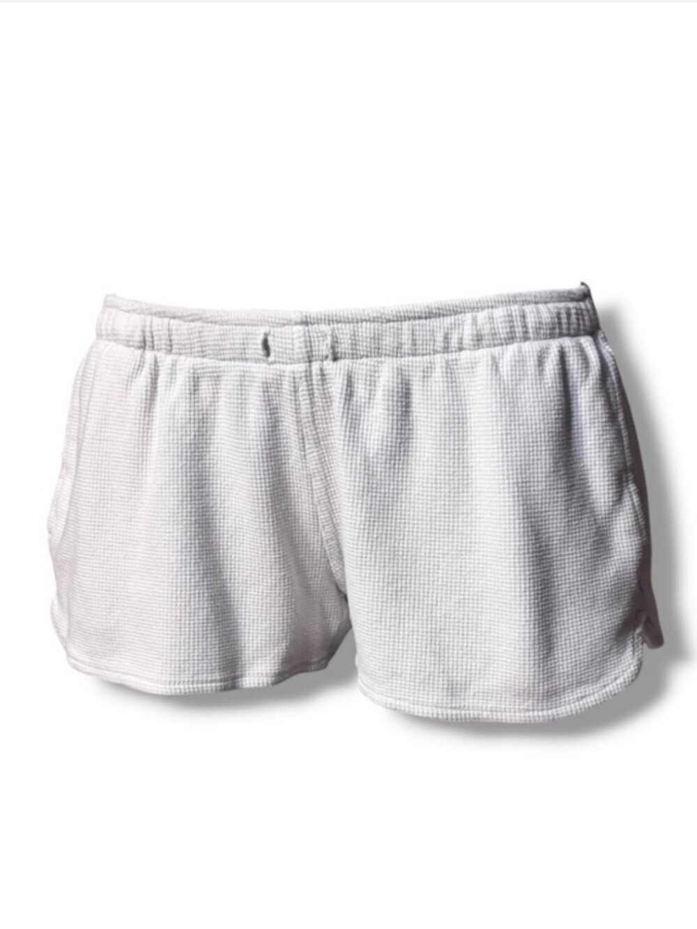 JOHN GALT BRANDY MELVILLE Winter White Cotton Thermal Shorts One Size